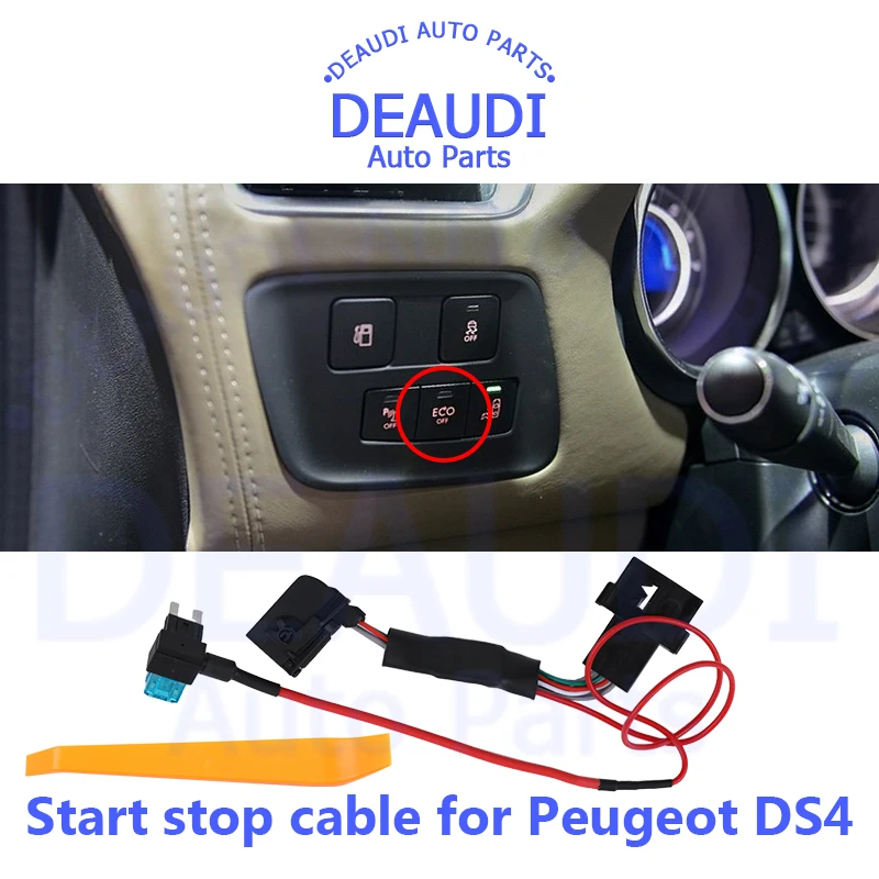 For Peugeot Citroen DS4 Car Smart Automatic Stop Start Engine Eliminator System Off Device Disable Control Sensor Plug Cable