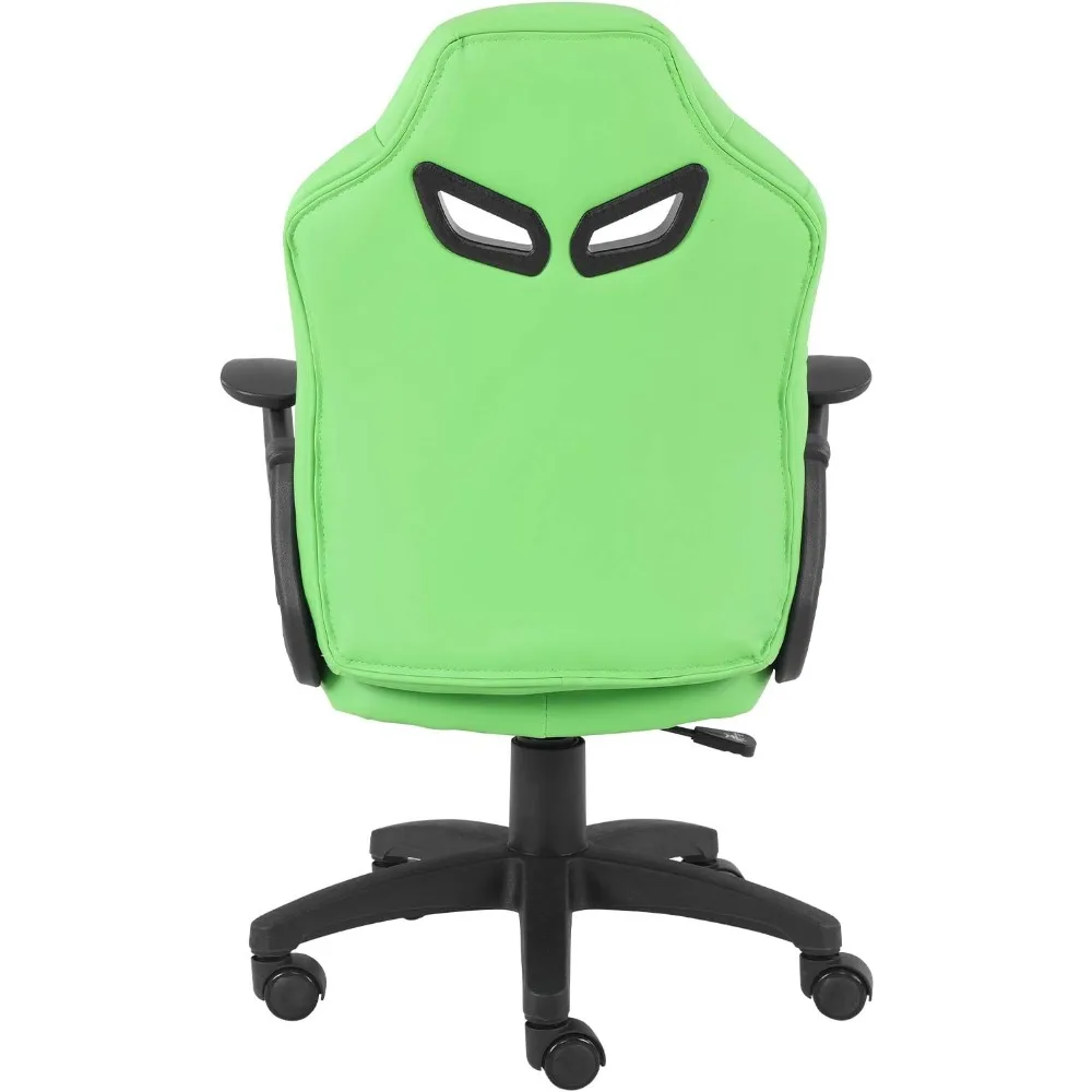 كرسي سباق دوار مريح عالي الظهر للمراهقين: مقعد ألعاب كمبيوتر بارتفاع قابل للتعديل مع راحة للصغار #4