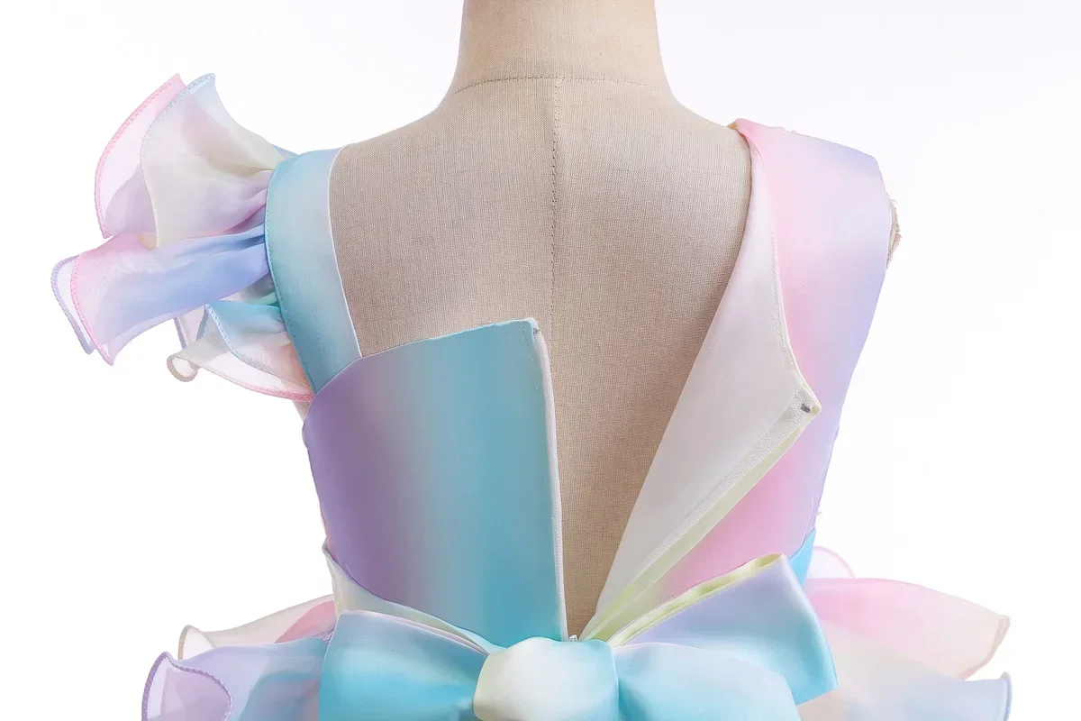 Summer Girl Dress Princess Baby Tutu Costume Girls Casual Dresses Party Clothes Vestidos Kids Birthday Gift Children's Clothing