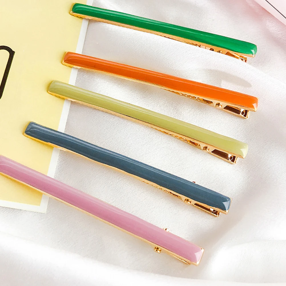 

5pcs Colorful Pin Clips Durable Metal Women Hair Clips Accessories Hair Accessories Bobby Pins Versatile Hairstyle Gifts
