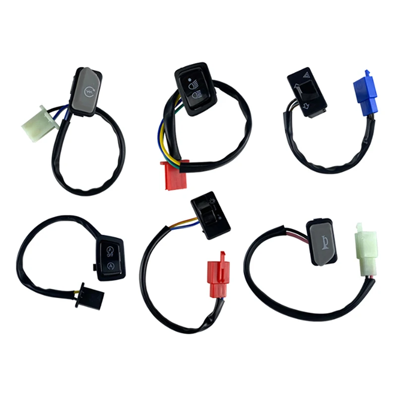 

{MX} Motorcycle Handlebar Switch AEROX155 Electric Start Horn Headlight Start/Stop Turn Signal And High/Low Switch