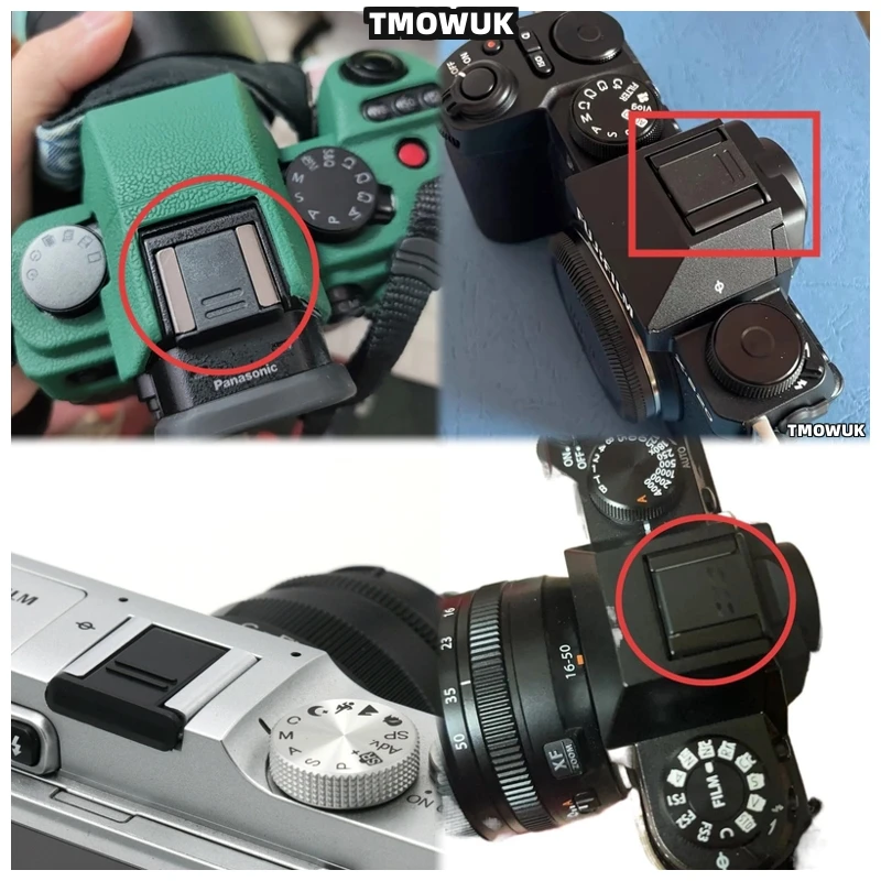 

For Olympus PEN E-P1 E-3 PEN F OM-D E-M5 OM-D E-M5 Mark II OM-D E-M5 Mark III TG-3 Hot Shoe Cover Camera Accessories Cap Protect