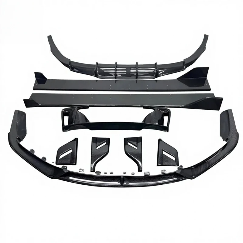 

Premium Car Accessories Carbon Fiber Body Kit-992 XB Style Full Set With Front Side Skirts Rear Lip Ven Durable