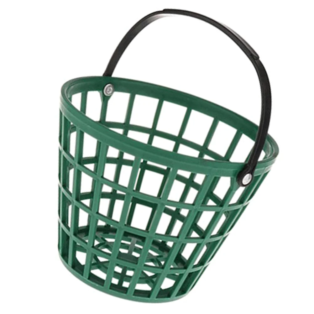 

Golf Pick up Basket Golfs Ball Bucket Portable Golfball Storage Container Sports Club Accessory Wicker