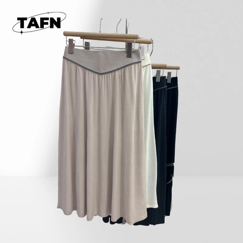 Korean Fashion Skirt for Women High Waist Mini Aesthetic Style Soft Summer Midi  Women High Waist Comfy A-Line Design AI1304