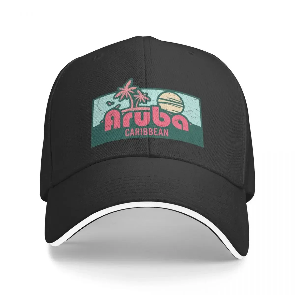 Aruba exotic honeymoon trip gifts Baseball Cap Hat Man For The Sun Beach Bag Luxury Cap Trucker Hat Caps Male Women's