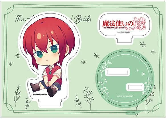 Anime The Ancient Magus` Bride Season 2 Petanko Figurka akrylowa Isaac Podwójna dekoracja stojąca Około 10 cm