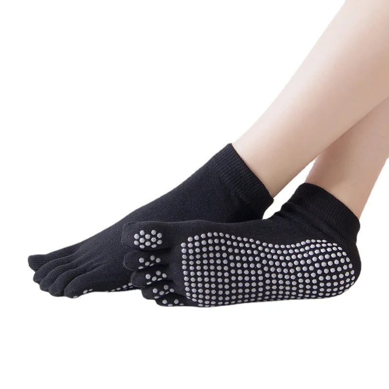 

High Quality Women Yoga Socks Anti-Slip Breathable Pilates Socks Ankle Ladies Ballet Dance Sports Socks for Fitness Gym