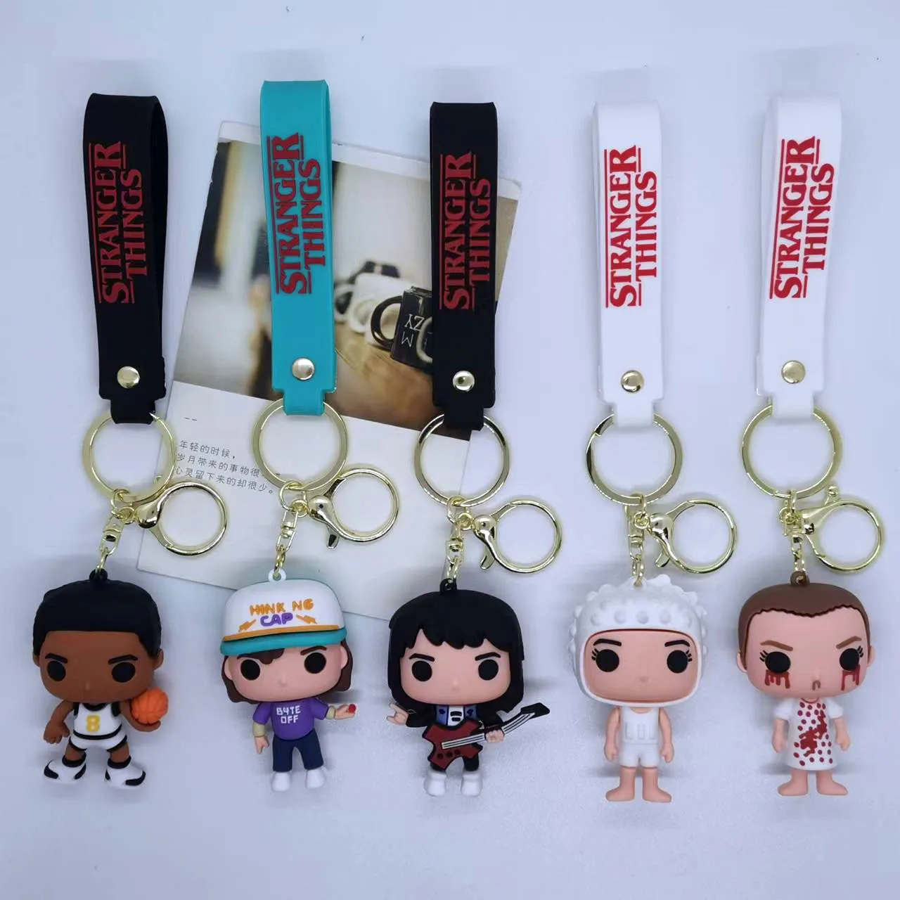 

Creative Cartoon Characters Strange Stories Dolls Keychains Bags Car Keychains Accessories Y2k Fashion Toys Anime Cartoon Frind