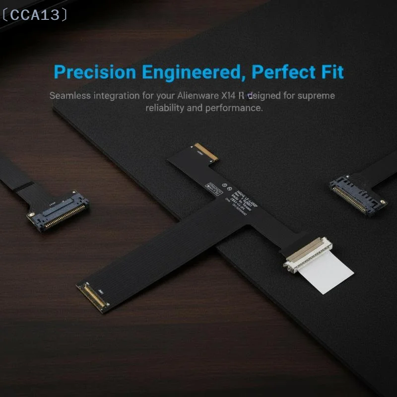 〔CCA13〕Video Screen Flex Cable Replacement 1Pcs Fit for Alienware X14 R1 E475341CY-3 LF-L382P Laptop LCD Screen Repair Part