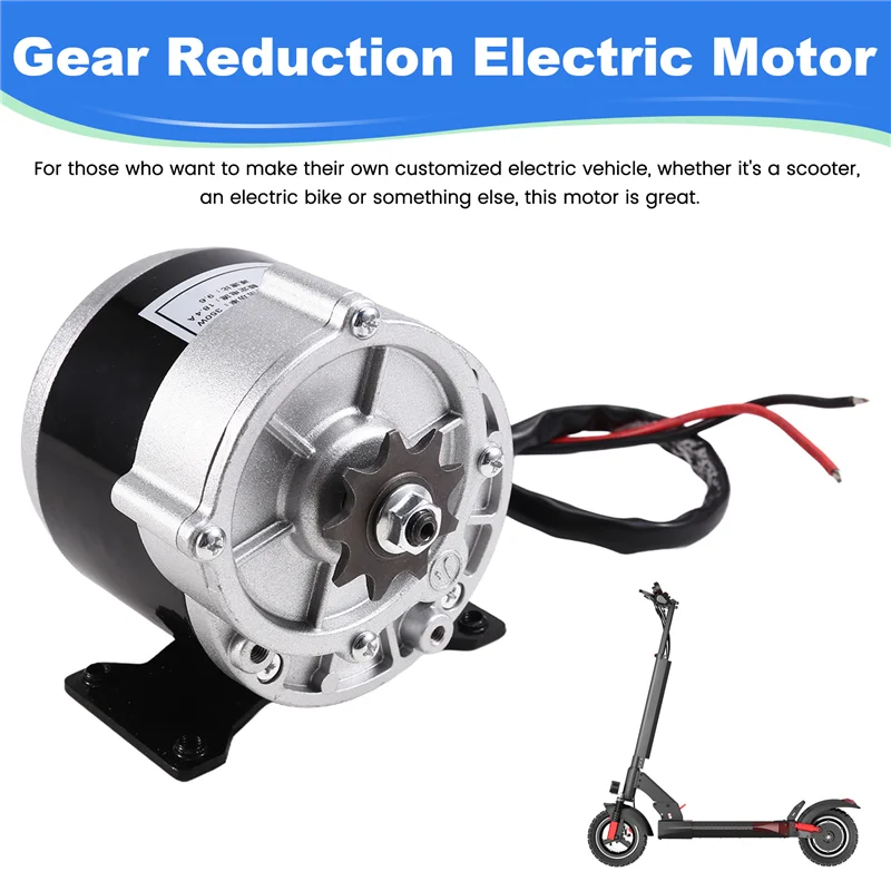 

L37A-Gear Редуктор электродвигателя для бесщеточного электромобиля постоянного тока с цепью 25 часов