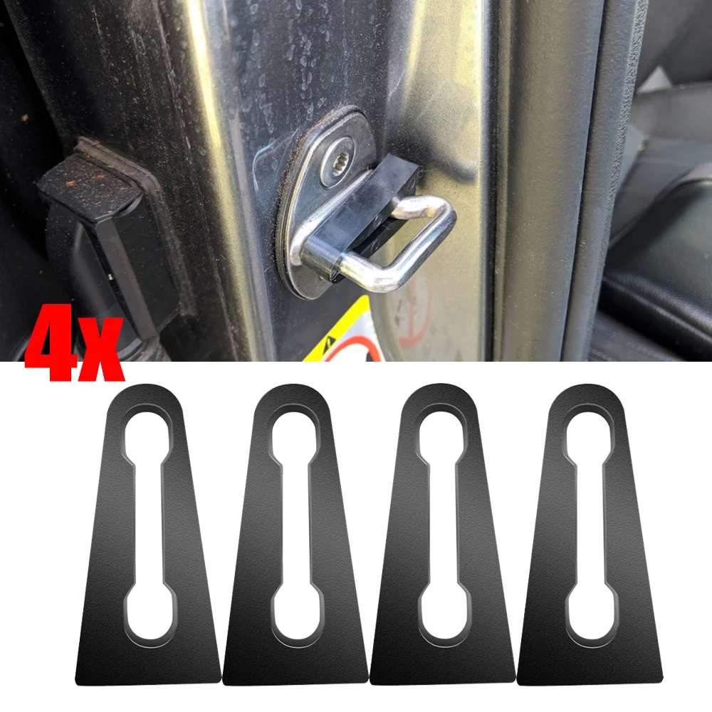 4Pcs Car Door Lock Sound Deadener Damper Buffer Cushion Pad Noise Quiet For Audi A3 A4 B6 B7 B8 B9 A6 A8 Q3 Q5 Q7 4E4837763