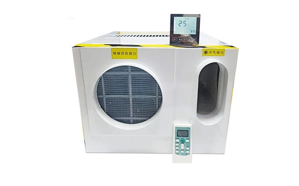 Elevator air conditioning special large 1P single cooling 1.5 hp cooling and heating 2P accompanying cable drip-free car