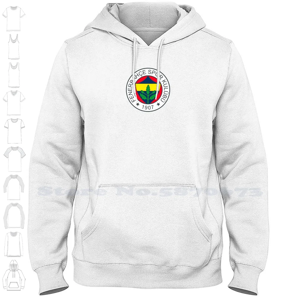 Fenerbahce Logo Fashion Sweatshirt Top Quality 100% Cotton Hoodies