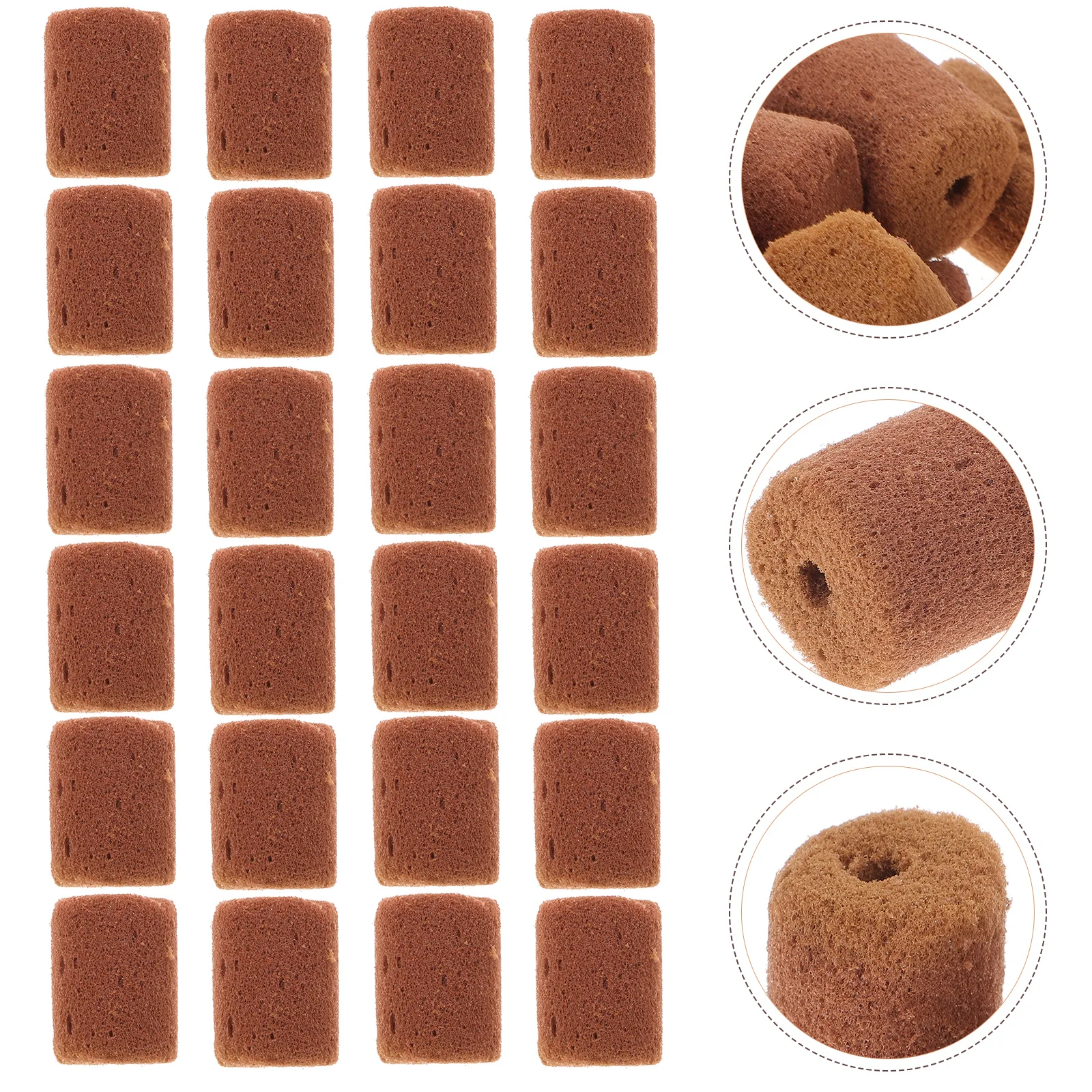 

100pcs Peat Plant Nursery Blocks Soilless Nutrient Cultivation Blocks For Garden Flower Vegetable Indoor Plants Supplies