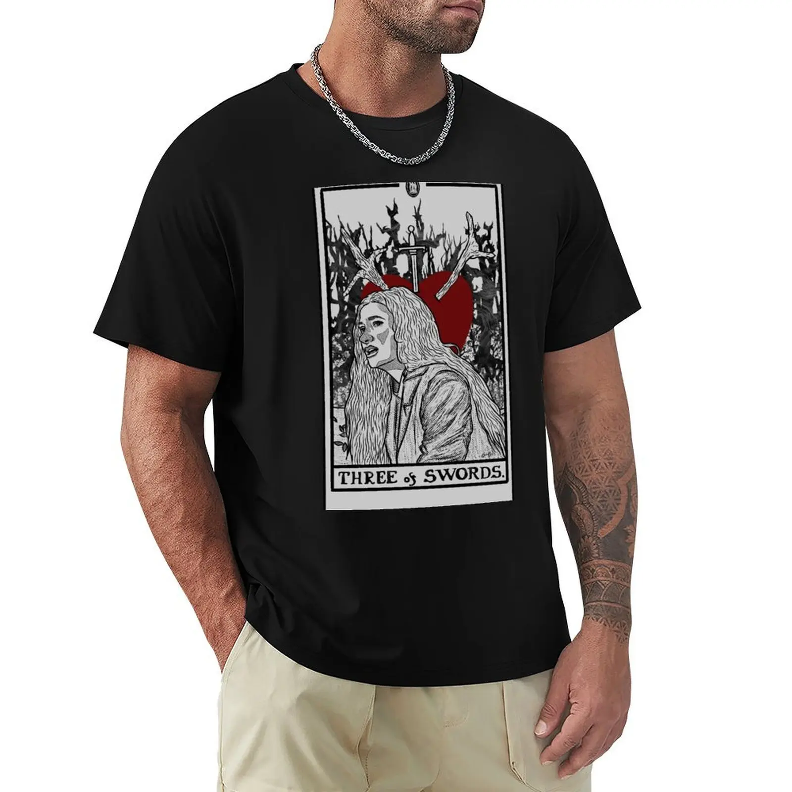 agatha tarot card T-Shirt Basic Tee Shirt for Everyday Outfit
