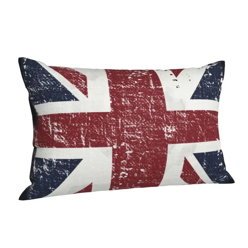 Custom Britishse Flag Pillow Case Union Jack UK United Kingdom Luxury Cushion Cover Soft Pillowcase