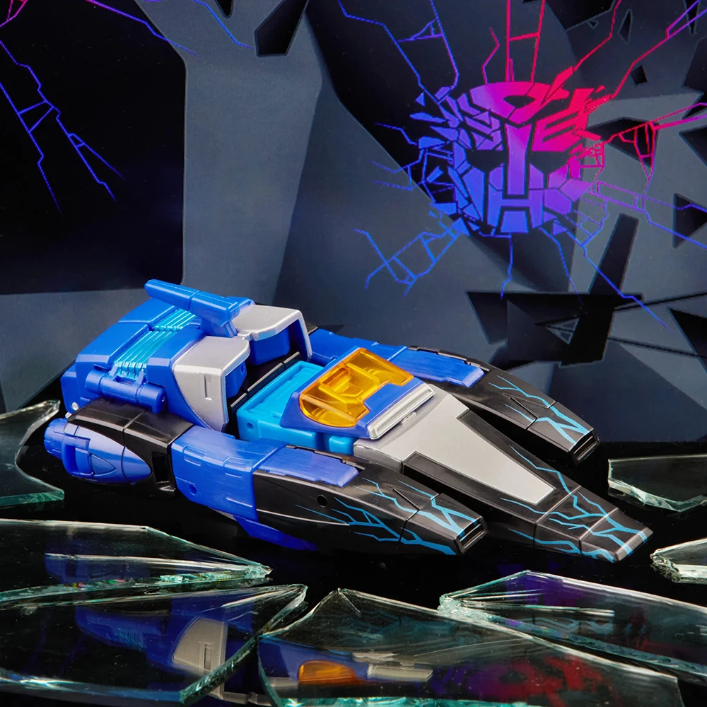[In-Stock] Hasbro Transformers Shattered Glass Collection Blurr 14cm Deluxe Class Anime Model Ornament Figure Toys