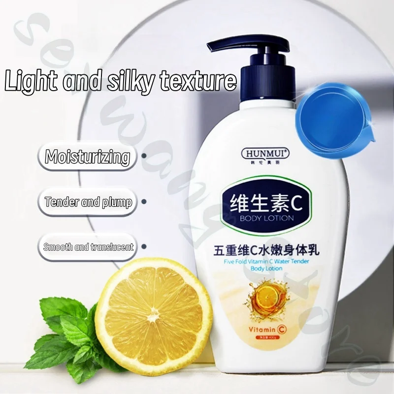 Vaseline Body Lotion 400ml Fivefold VC Deep Moisturizing Anti-drying, Peeling, Anti-itching and Soothing Body Lotion