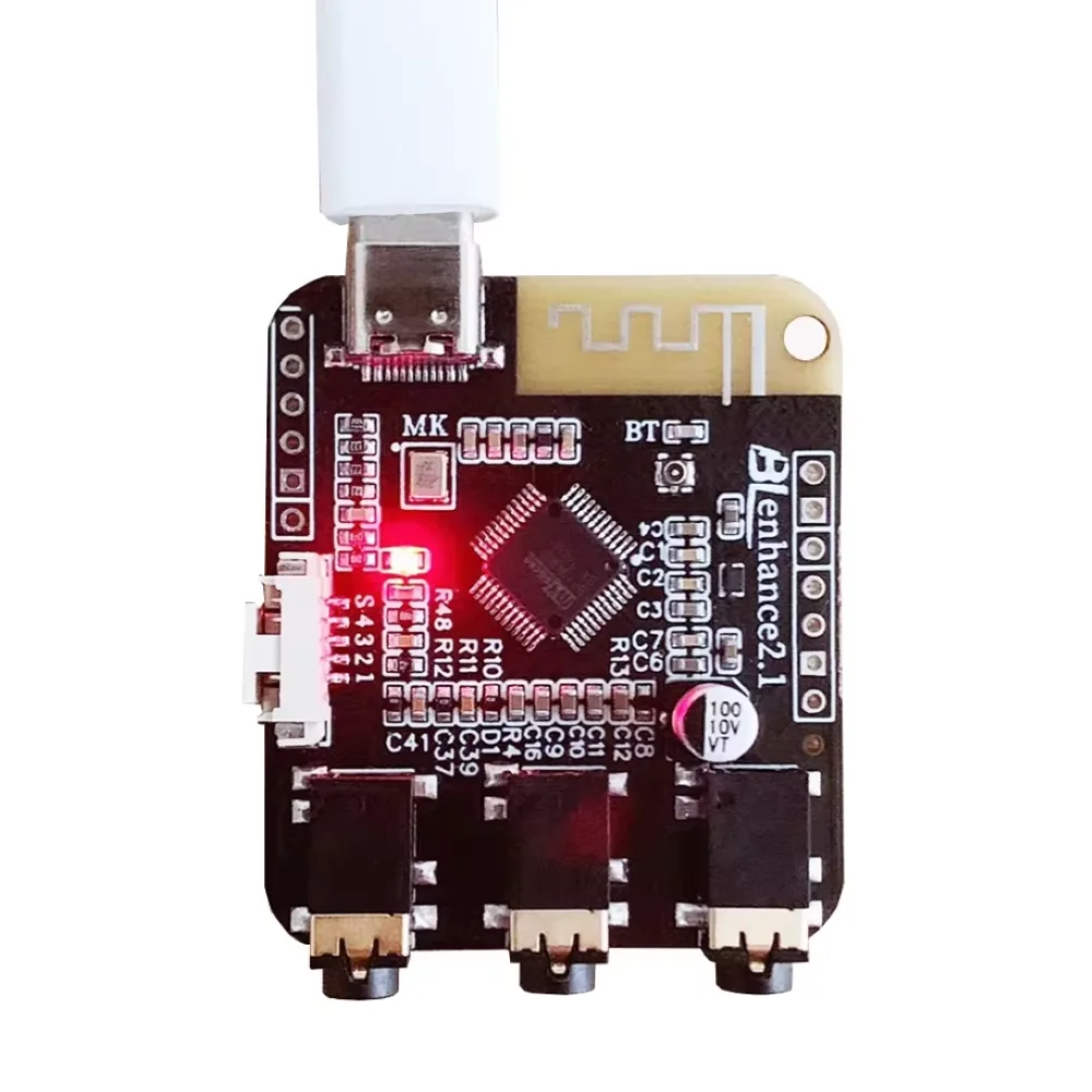 Płytka Tuningująca Wzmacniacza Audio DSP Bluetooth 5.0 BP1048B2, 40-pasmowy EQ, Obsługa TWS, Mini Płytka Przedwzmacniacza