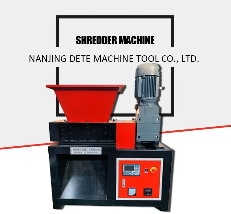 Model 2026 Portable Mini Mobile Tire Shredder, Dual Shaft, Suitable for the Construction Industry, New/Used