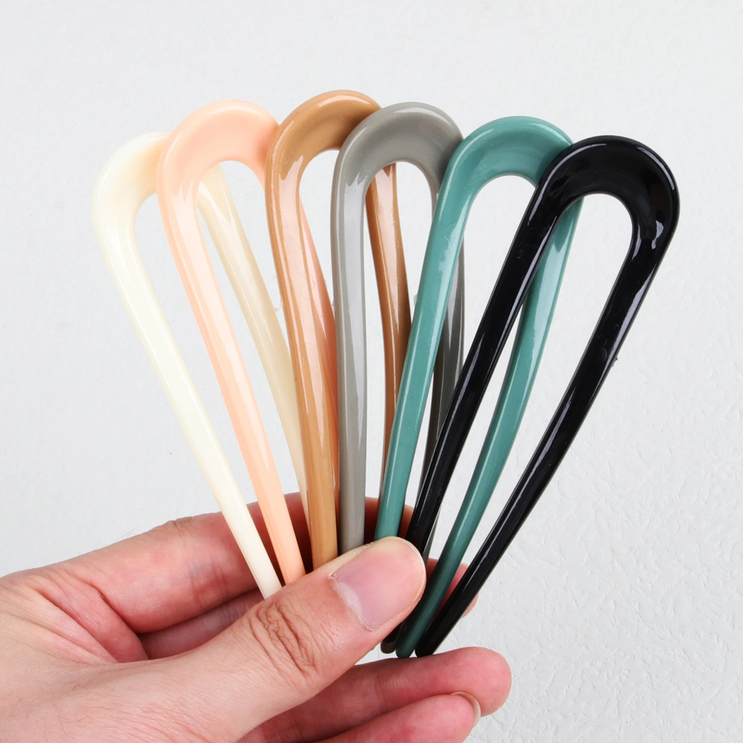 6pcs Hair Sticks Clips For Women Wedding Festival Hair Clips Girls Elegant Ponytail Hairpin DIY Handmade Hair Accessories