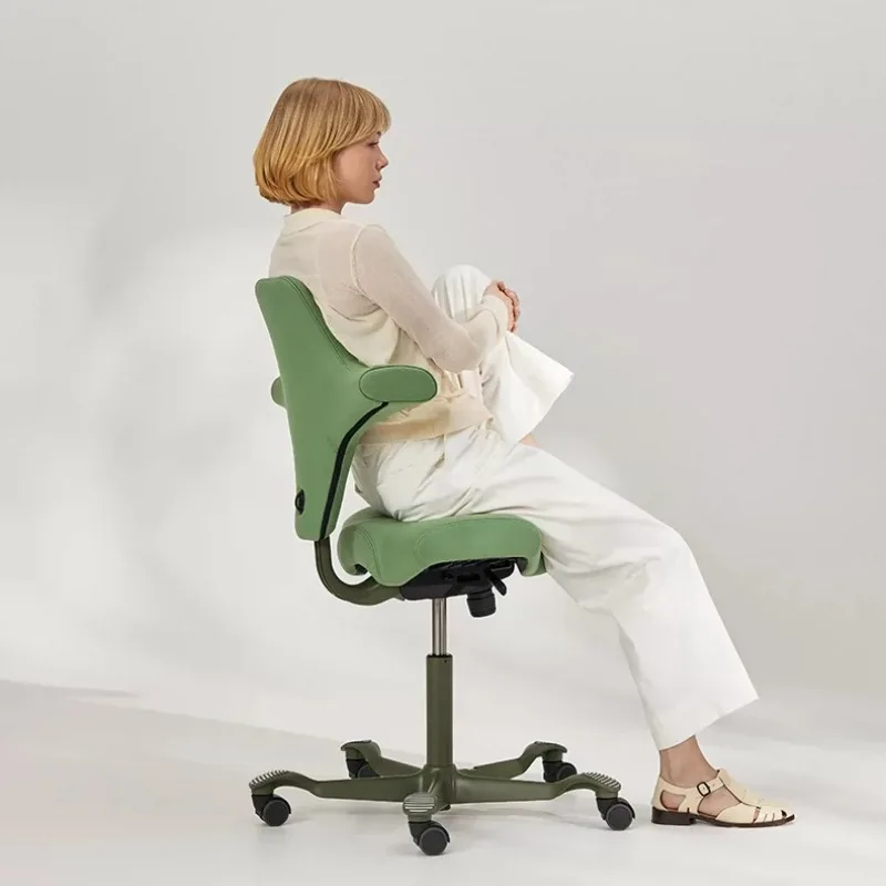 Riding Chair Soft Bag Computer Chair Ergonomic Backrest Office Boss Seat