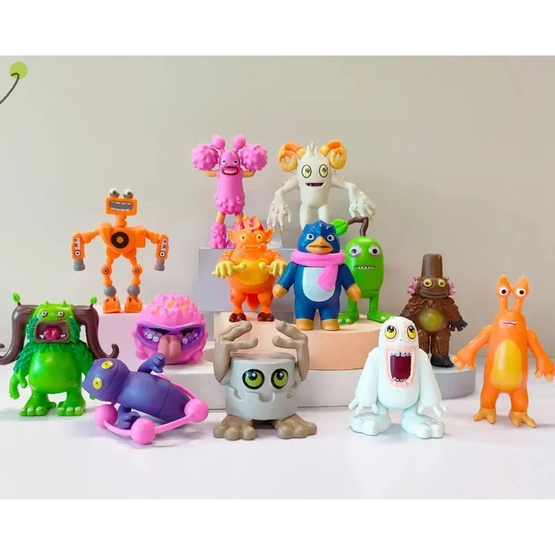 

13pcs/set My Singing Monsters Wubbox Figure Action PVC Model High-quality Toy Desk Decor Collection Children's Birthday Gifts