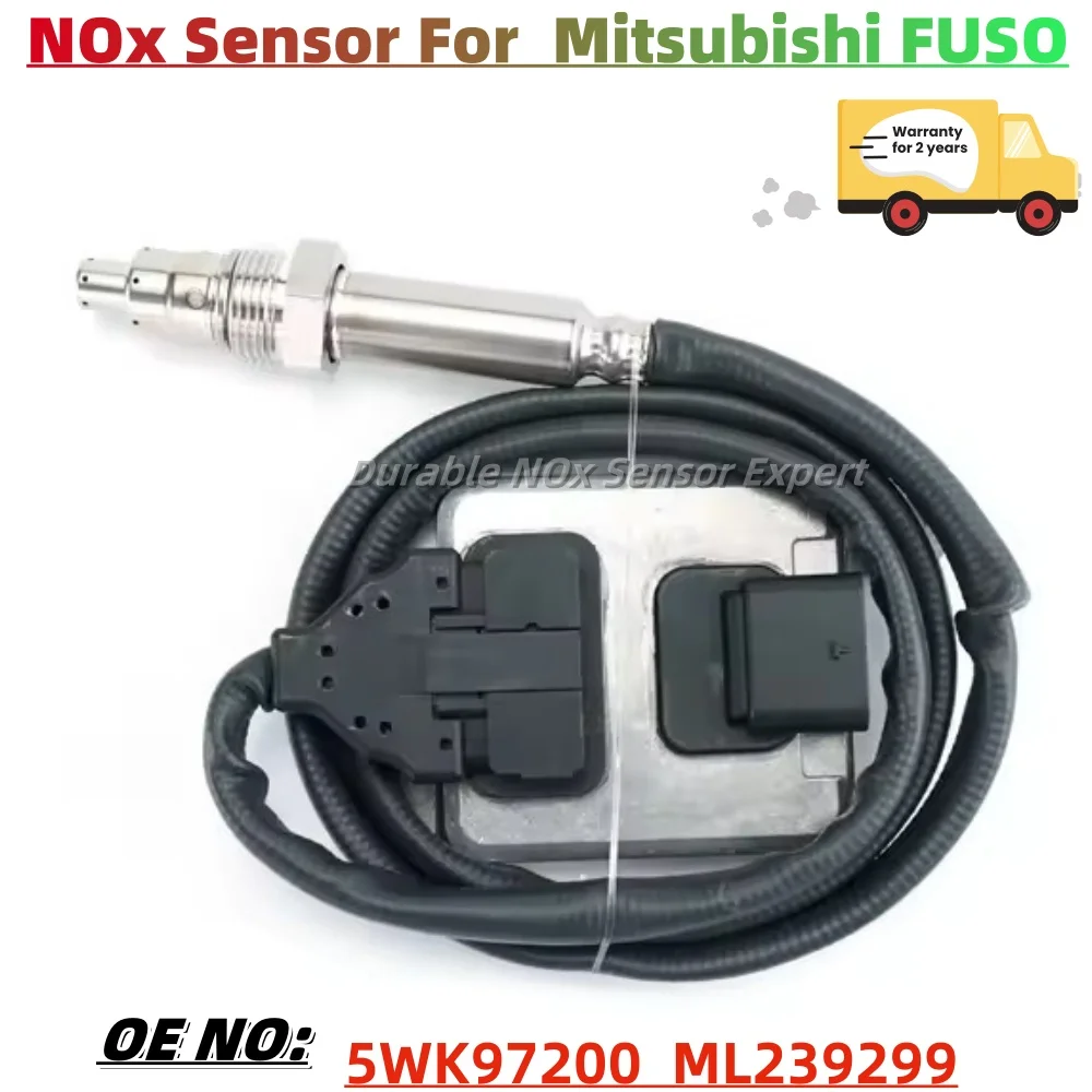 ML239299 ML 239299 5WK97200 5WK9 7200 Original New Nitrogen Oxygen NOx Sensor For Mitsubishi Canter Fuso 2017 After Cat