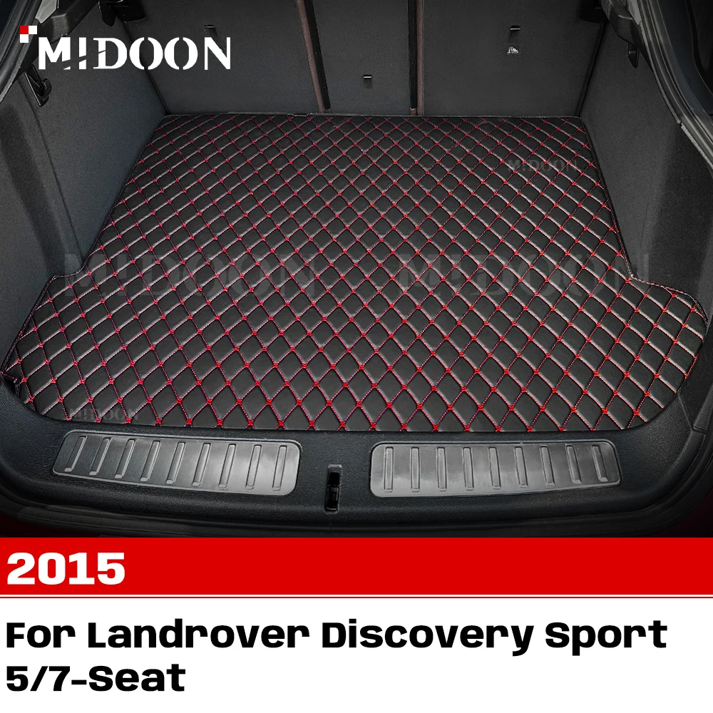 

Для Landrover Discovery Sport 5/7-Seat 2015, индивидуальный коврик для багажника автомобиля, защитный коврик, грузовой вкладыш, автомобильные аксессуары для интерьера