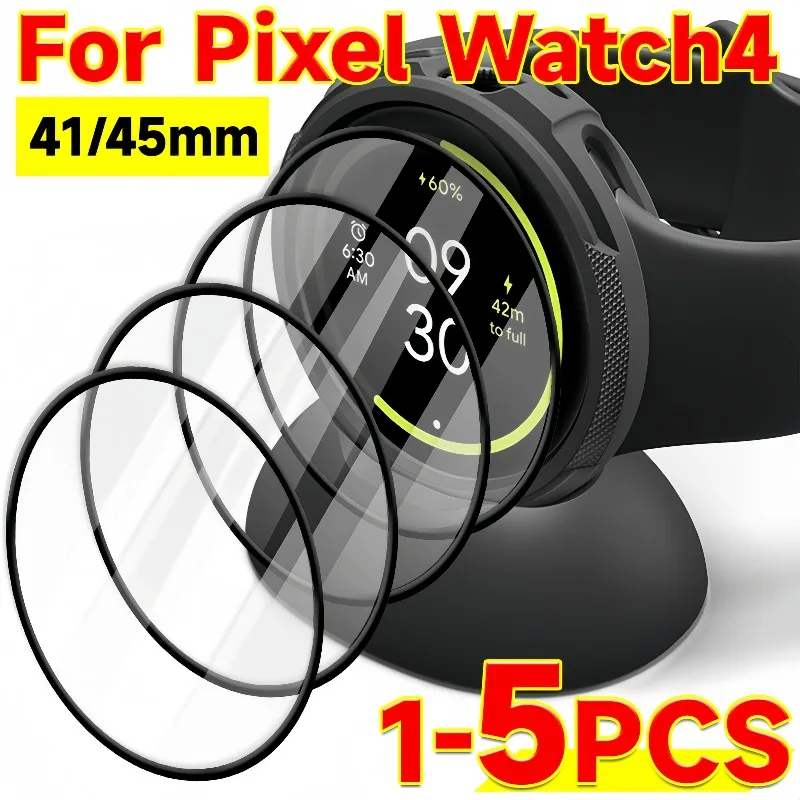 

Screen Protector for Google Pixel Watch 4 45mm 41mm Composite Anti-Scratch Film Full Cover Protective Film Not Glass for Pixel 4