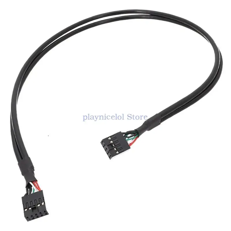 USB2.0 Internal Mainboard Header Cable USB2.0 9pin Female to Female Internal Mainboard Extension Cable E8BA