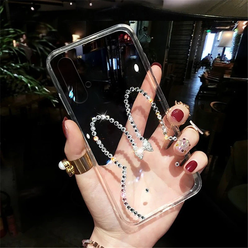 Soft Silicone Glitter Cover for Xiaomi, Redmi 9A, Note8, Note10S, Note11, 12Pro Case