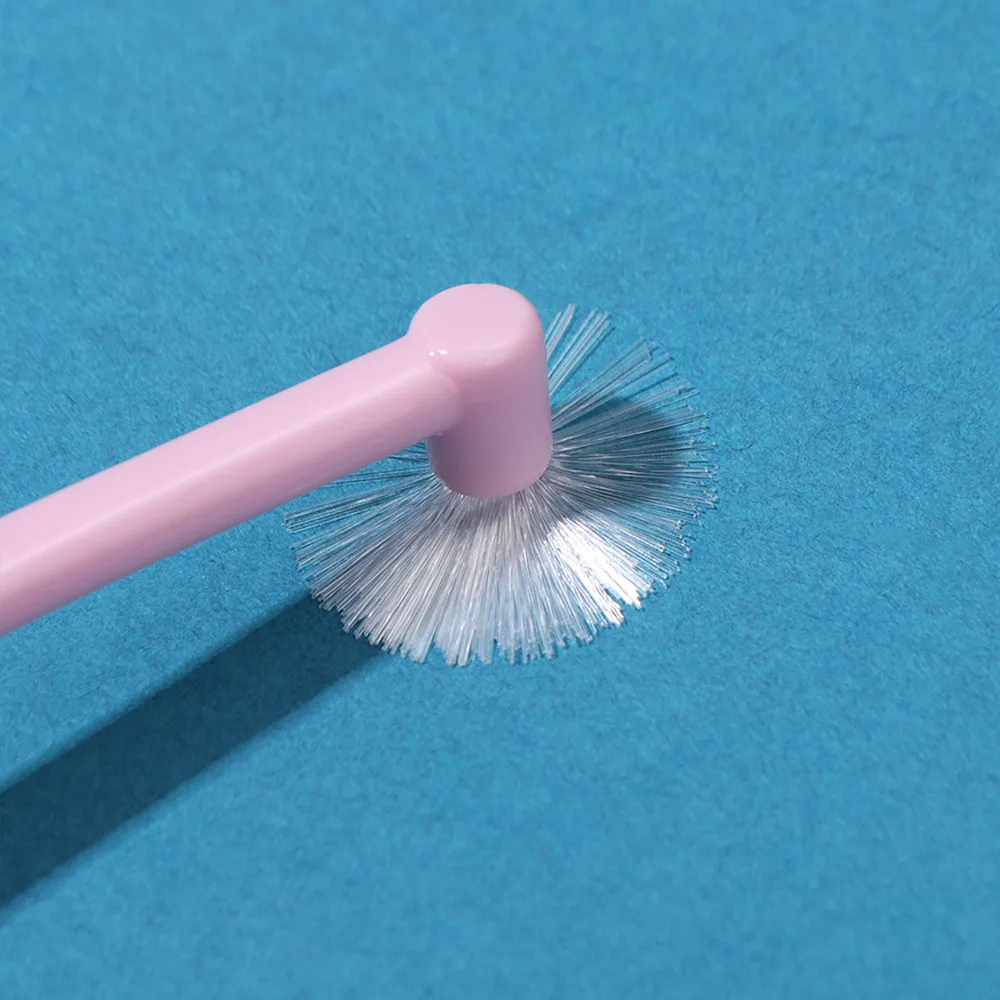 Soft Interdental Tooth Brush Wisdom Tooth Whitening Teeth Head Flat Single Brush Thin Fissure Pointed Toothbrush