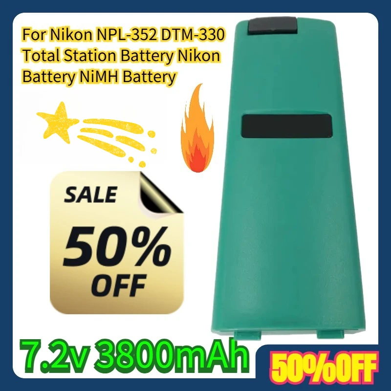 

For Nikon NPL-352 DTM-330 Total Station Battery Nikon BC-65 Battery 7.2v 3800mAh NiMH Battery