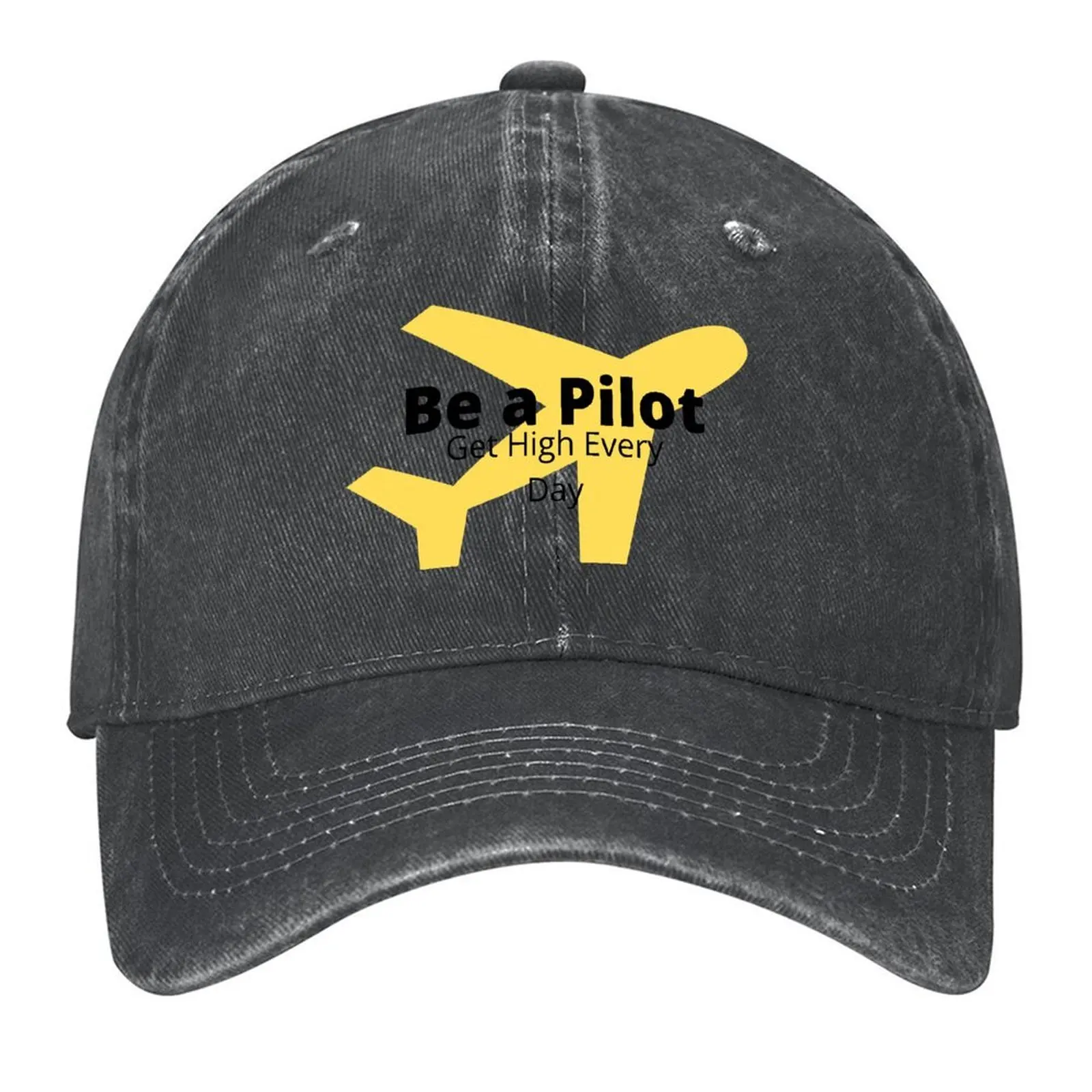 

Get High Every Day White Baseball Cap hiking hat Anime Hat party Hat Luxury man cap Caps For Men Women's