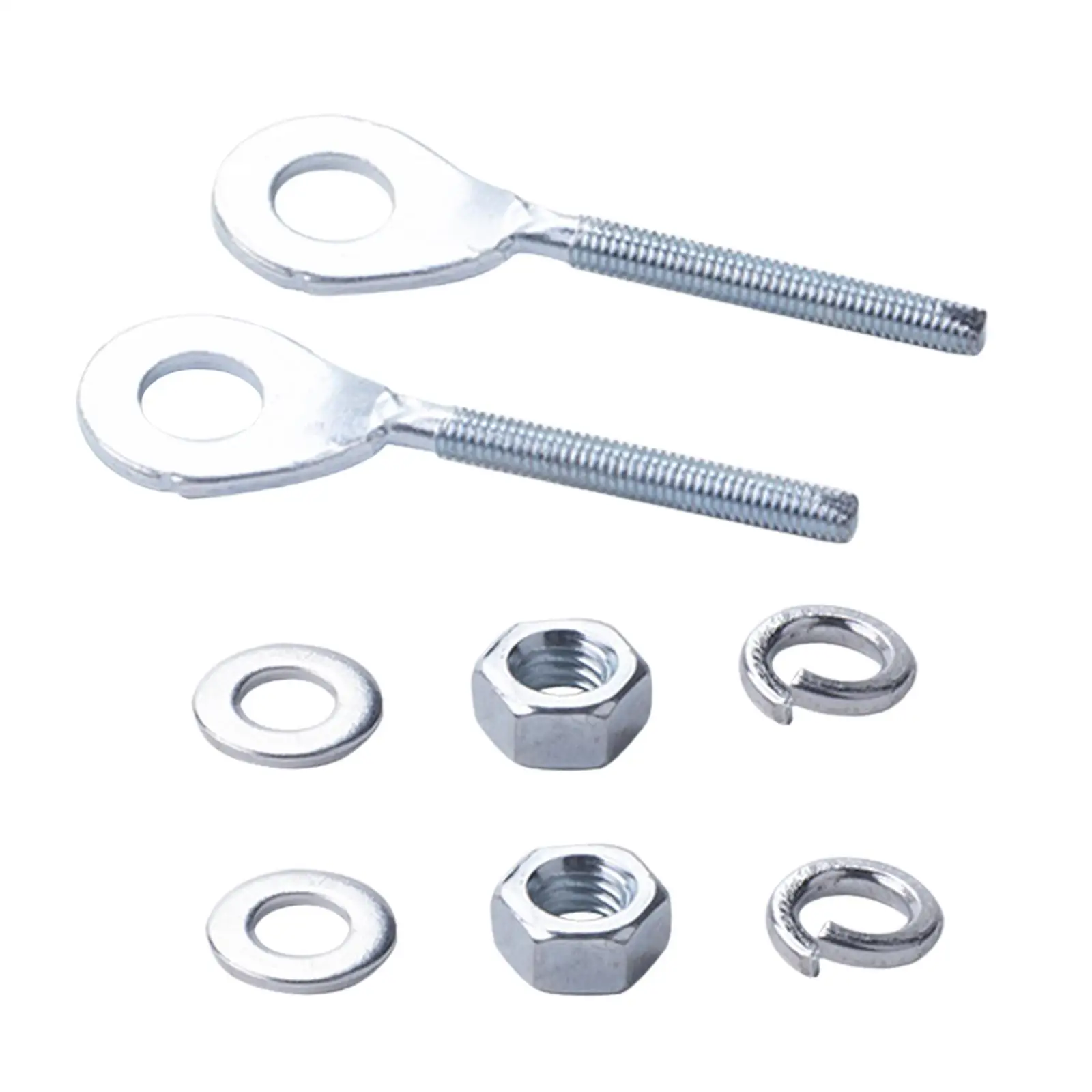 

2 шт., металлические регуляторы оси цепи, запасные части, аксессуары, прочный, простой в установке