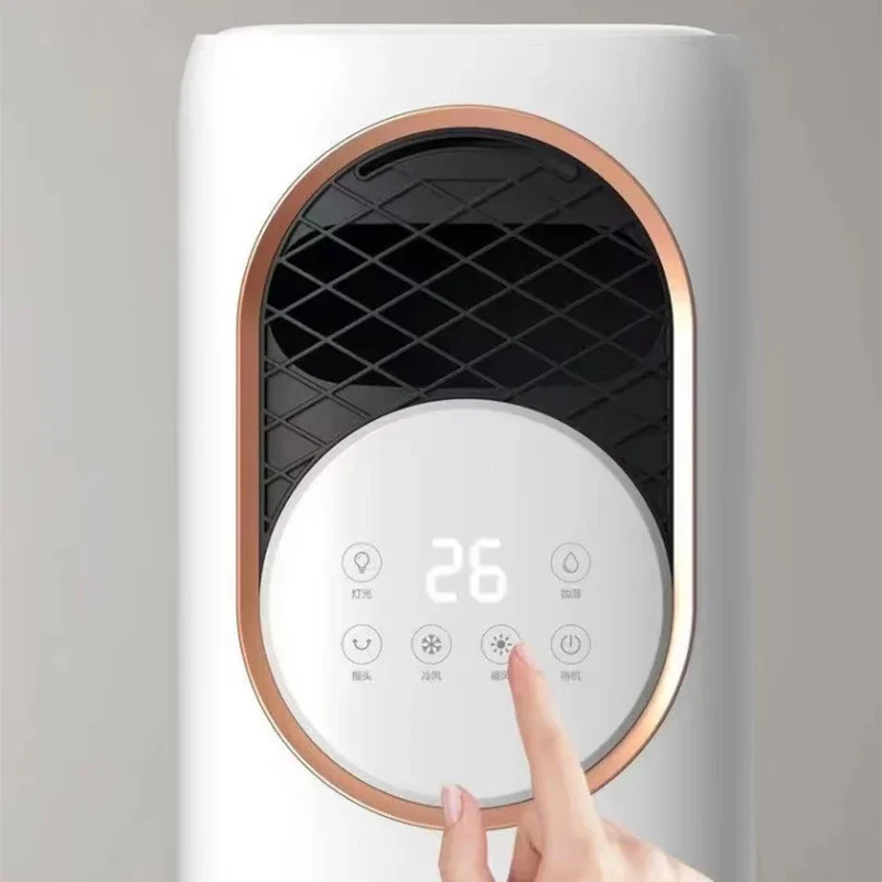 For 220V Home Air Conditioner Mist Fan Dual-Function Cooling and Heating Energy-Saving Portable Mini Air Conditioner 2-in-1 Cool