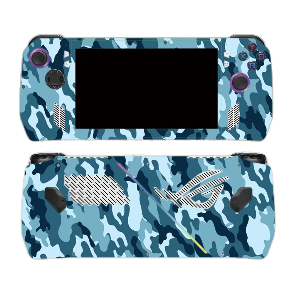 Adesivos capa caso para asus rog aliado console conjunto completo decalque de pele protetora novos designs