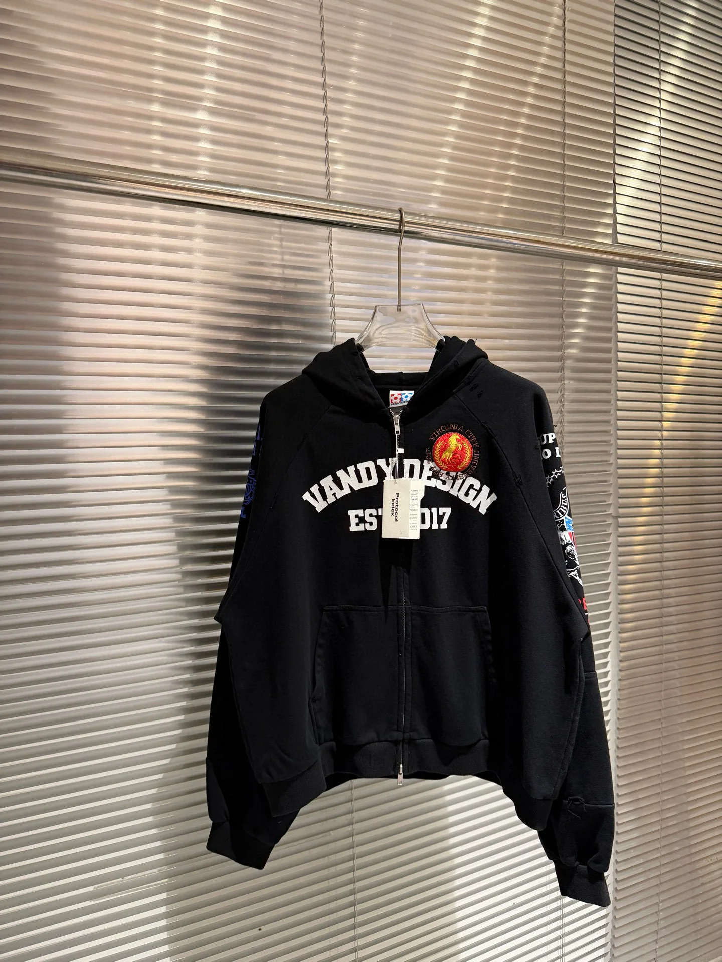 

Protocol index 2026 Vandythepink Limited Edition Warhorse Badge Tagged Hoodie