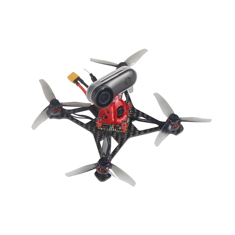 DIY RTF X3 V2 3inch 3S FPV Racing Drone 1204 5000KV Brushless Motor 5.8G 40ch VTX RunCam THUMB 1080P 60FPS FPV Action HD Camera