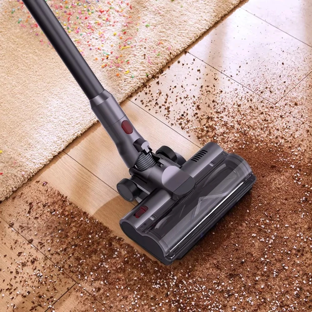 FC30 Smart Stick Vacuum Cleaner - Large Capacity Strong Suction Home Cleaning Appliance with Cyclone Brushless Motor for Househo