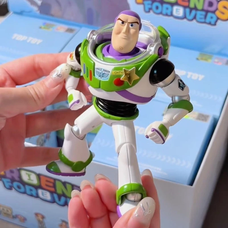 

TOPTOY Toy Story 5 Forever Friends Blind Box Woody Movie Peripheral Doll Cute Action Figures Mystery Desktop Ornament Decor Gift