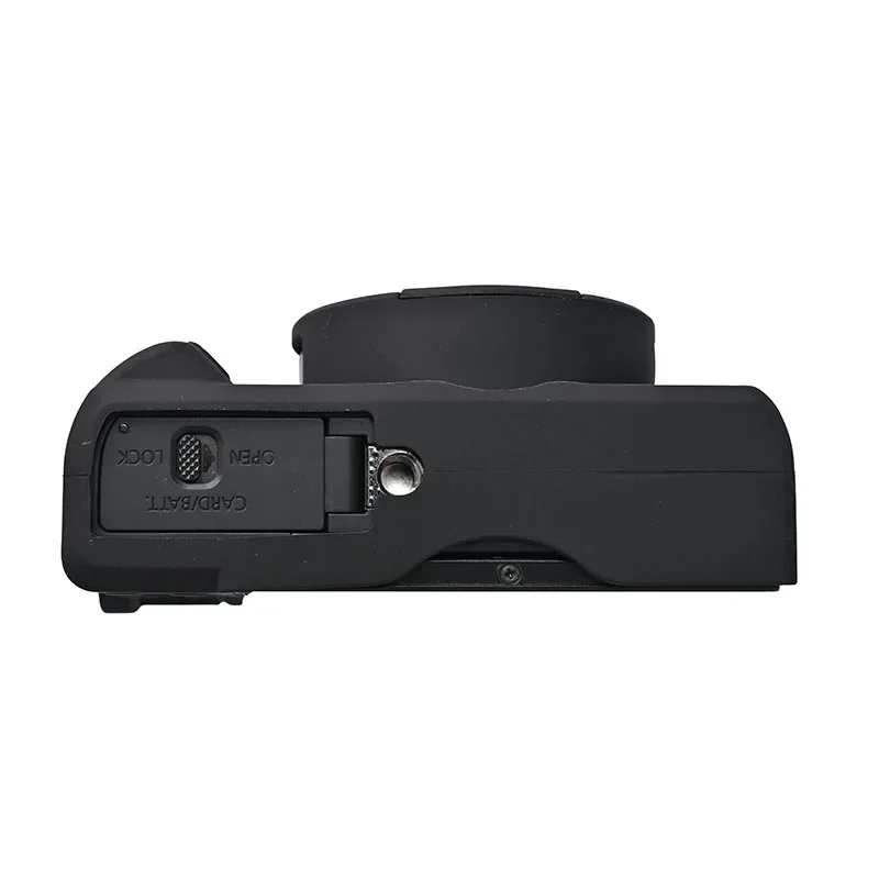 Casing kamera silikon lembut, tas pelindung untuk Canon G7XIII G7X mark III G7X3, penutup karet, tas kamera dengan pembukaan baterai