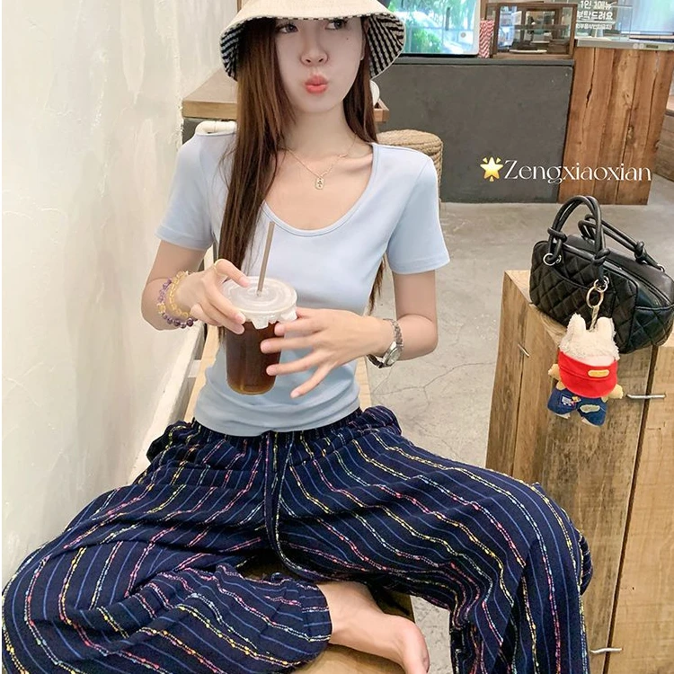 Calças das mulheres uniforme inverno artístico de pelúcia com nervuras softshell acolchoado aconchegante homewear minimalismo lounge urbano streetwear multicolorido