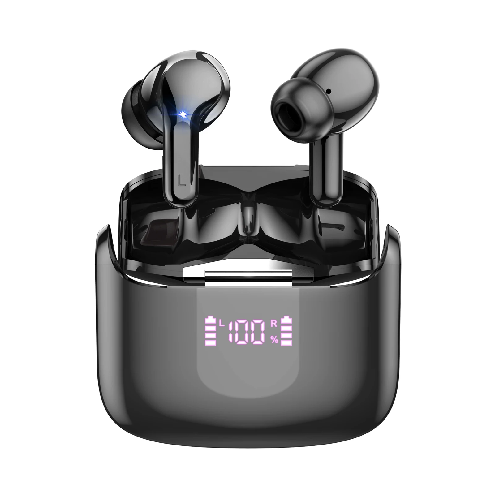 Wireless Bluetooth V5.3 Earphones CVC HIFI Stereo Sound Headphones Power Display Earbuds for Xiaomi Samsung TWS Music Headset