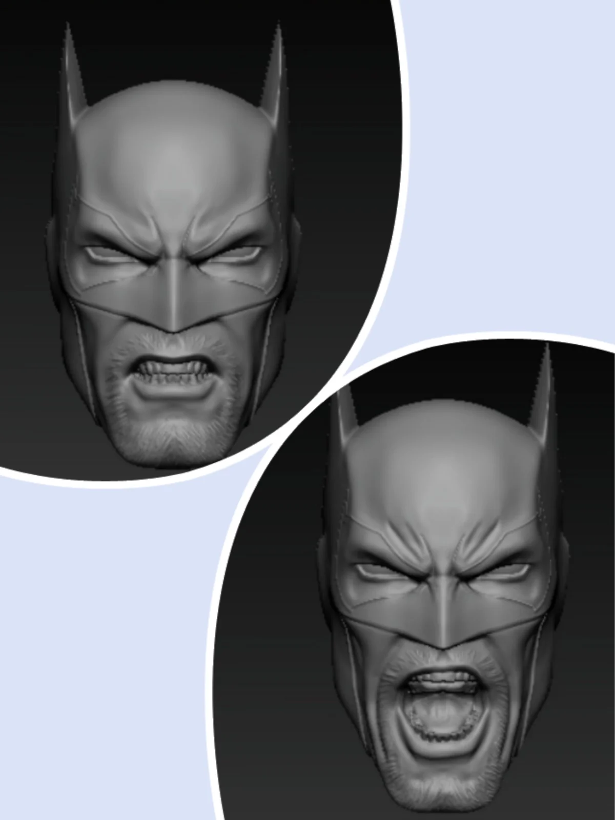 

【30days Made】1/12 Scale Male Soldier Fusion Character Unpainted Head Sculpt Accessories Fit 6''Action Figure Toys For Fans DIY