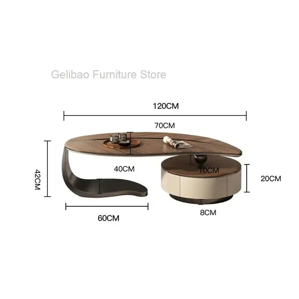 

Modern Vintage Coffee Table Nordic Premium Living Room Beautiful Side Table Aesthetic Elegant Tables Basses Home Furniture