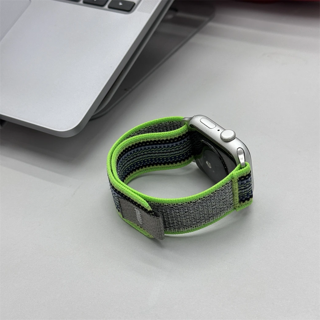 Apple Watch Ultra 2、Series 10、9、8、7、6、5、4、3、SE対応ストラップ、iWatch用バンド、49mm、46mm、45mm、44mm、40mm、38mm、42mmブレスレット