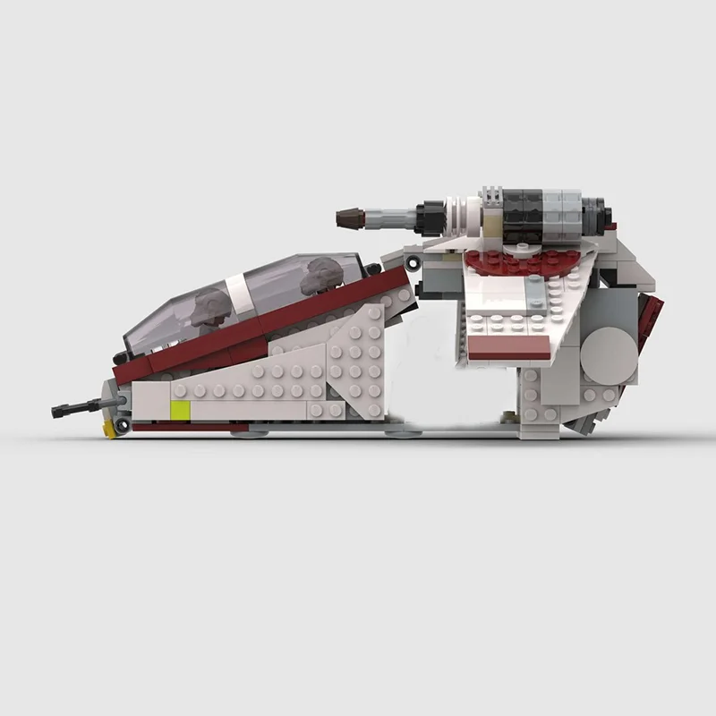 355 pçs moc república gunship leat i alternativa estrela batalha modelo blocos de construção presente natal diy brinquedo idéia tijolo crianças aniversário